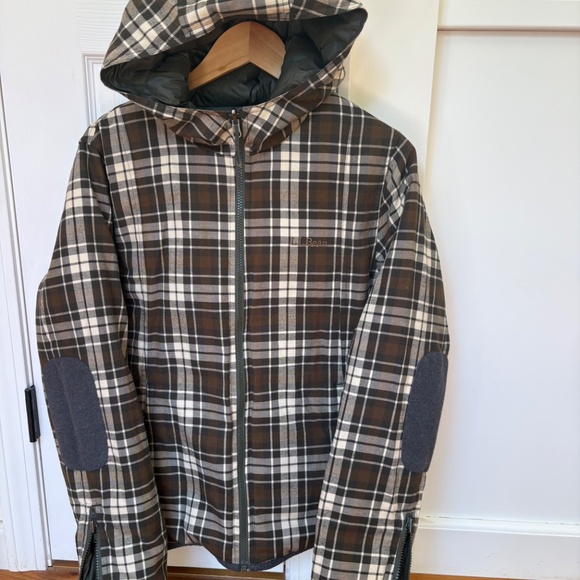 LL Bean reversible 600-down winter coat - Picture 4 of 4